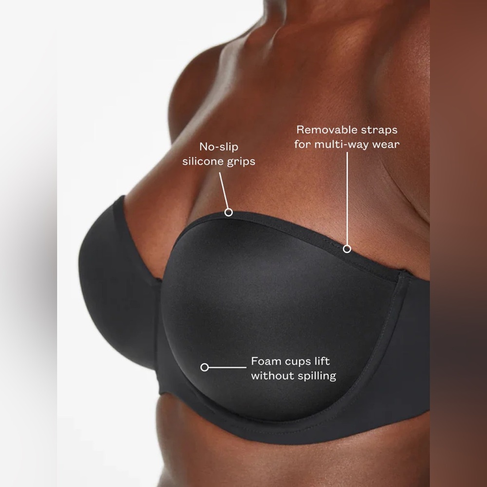 NWT THIRDLOVE 24/7 Classic Strapless Bra - Picture 5 of 10